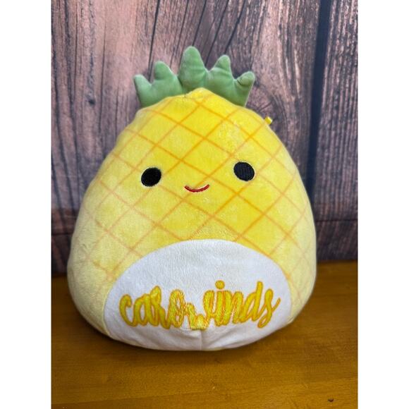 Carowinds Exclusive Maui Pineapple Squishmallows Plush Medium 10" - Picture 1 of 5